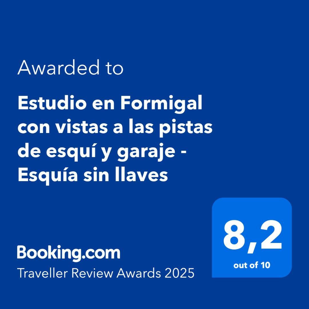 Estudio En Formigal Con Vistas A Las Pistas De Esqui Y Garaje - Esquia Sin Llaves Exteriör bild
